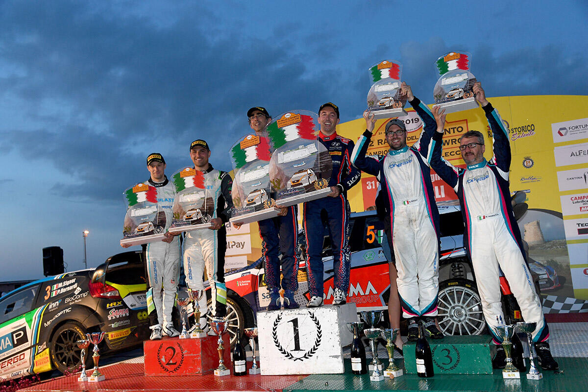IL RALLY DEL SALENTO LANCIA LA SECONDA SFIDA DEL CAMPIONATO ITALIANO WRC E DELLA CRZ - 