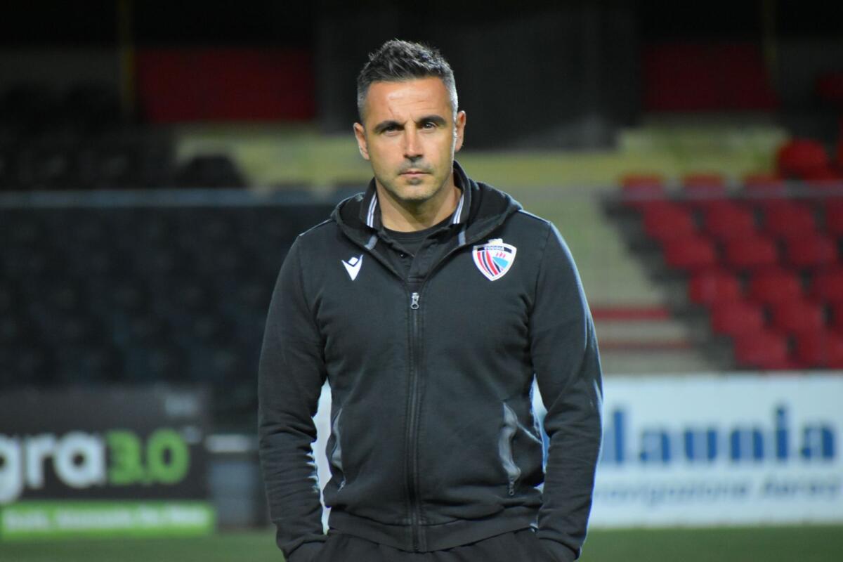 TCP - Juve Stabia pensa a Marchionni in caso di addio con Padalino - Immagine in evidenza: l'ex tecnico del Foggia, Marco Marchionni - crediti: foto di Luigia Spinelli (RIPRODUZIONE VIETATA)