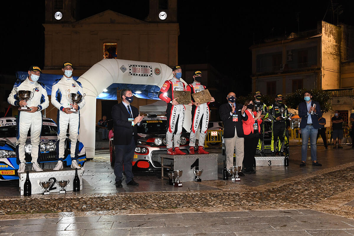 TRADIZIONE E SPETTACOLO PER IL TERZO ROUND DEL CIR SPARCO NELLA TARGA FLORIO - 