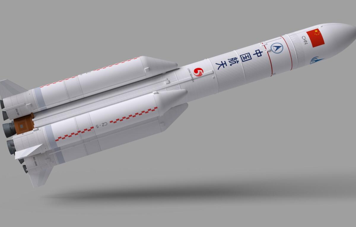 Cosa sappiamo sul razzo cinese fuori controllo - Il Lunga Marcia 5B, crediti: https://img4.goodfon.com/wallpaper/nbig/1/9a/blender3d-model-changzheng-5-chanchzhen-5.jpg