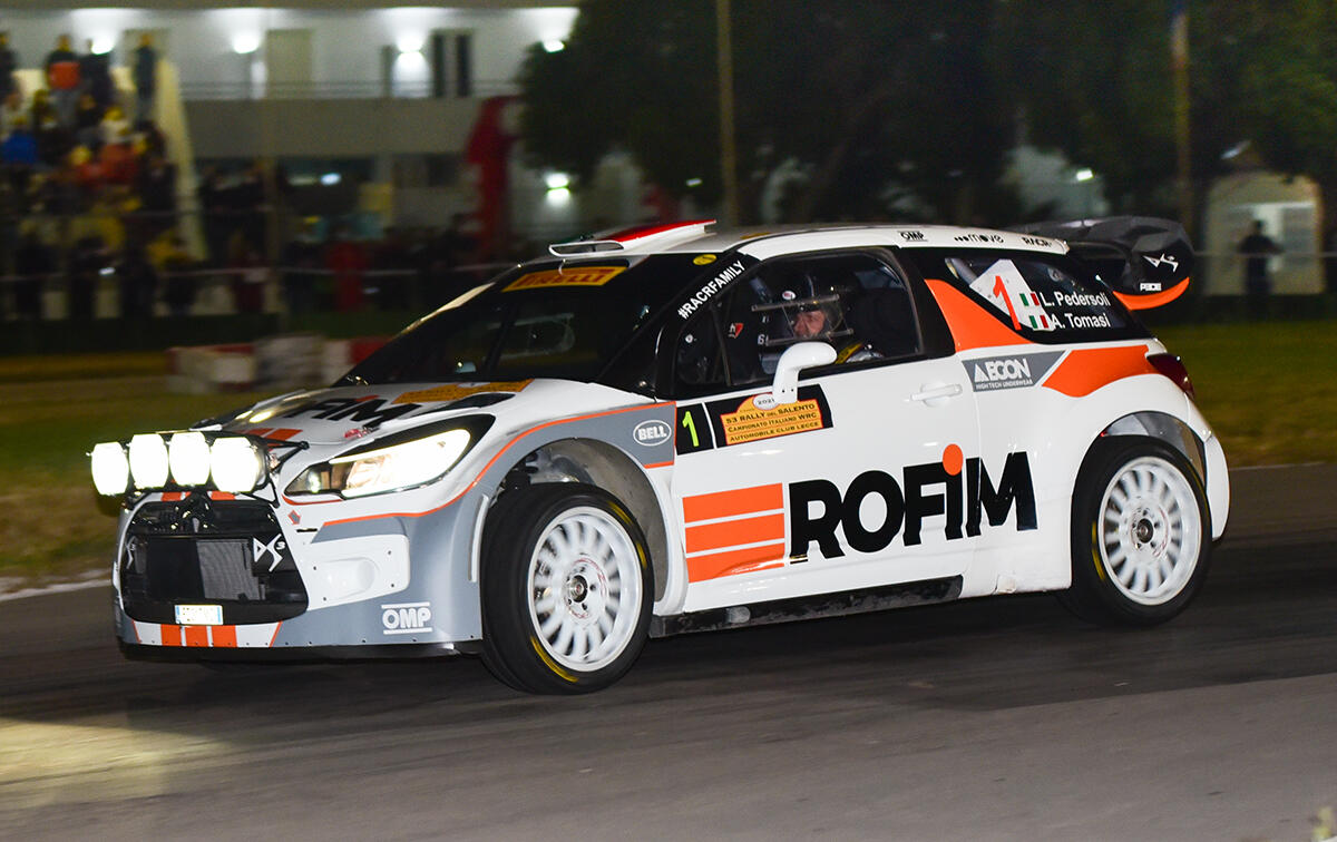53°Rally del Salento: Pedersoli-Tomasi in testa dopo la ps1 - 