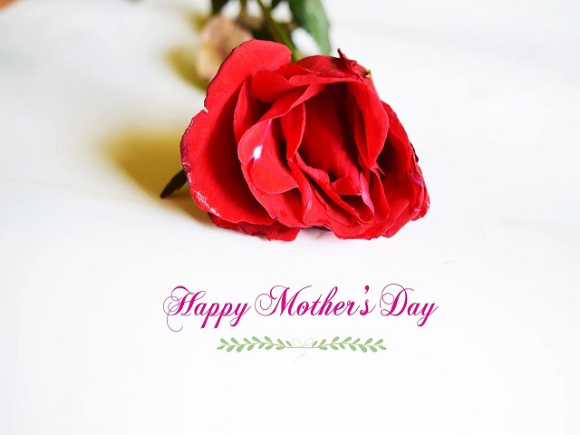 Happy Mother's Day. (Buona Festa della Mamma.)