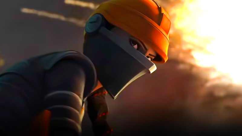 Fennec Shand alla fine dell'inseguimento nella 1x04