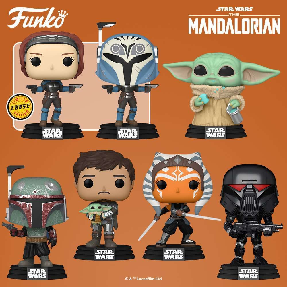 Nuovi funko pop di the mandalorian