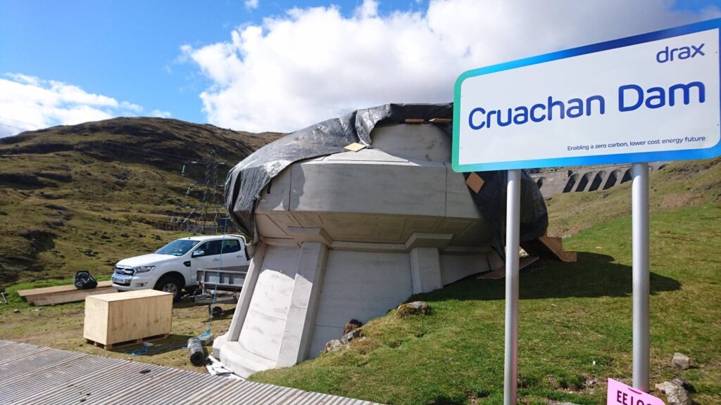 Una struttura dal set in Scozia.Da: SWleaks