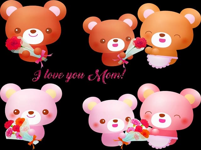 I love you Mom! (Ti amo mamma!)