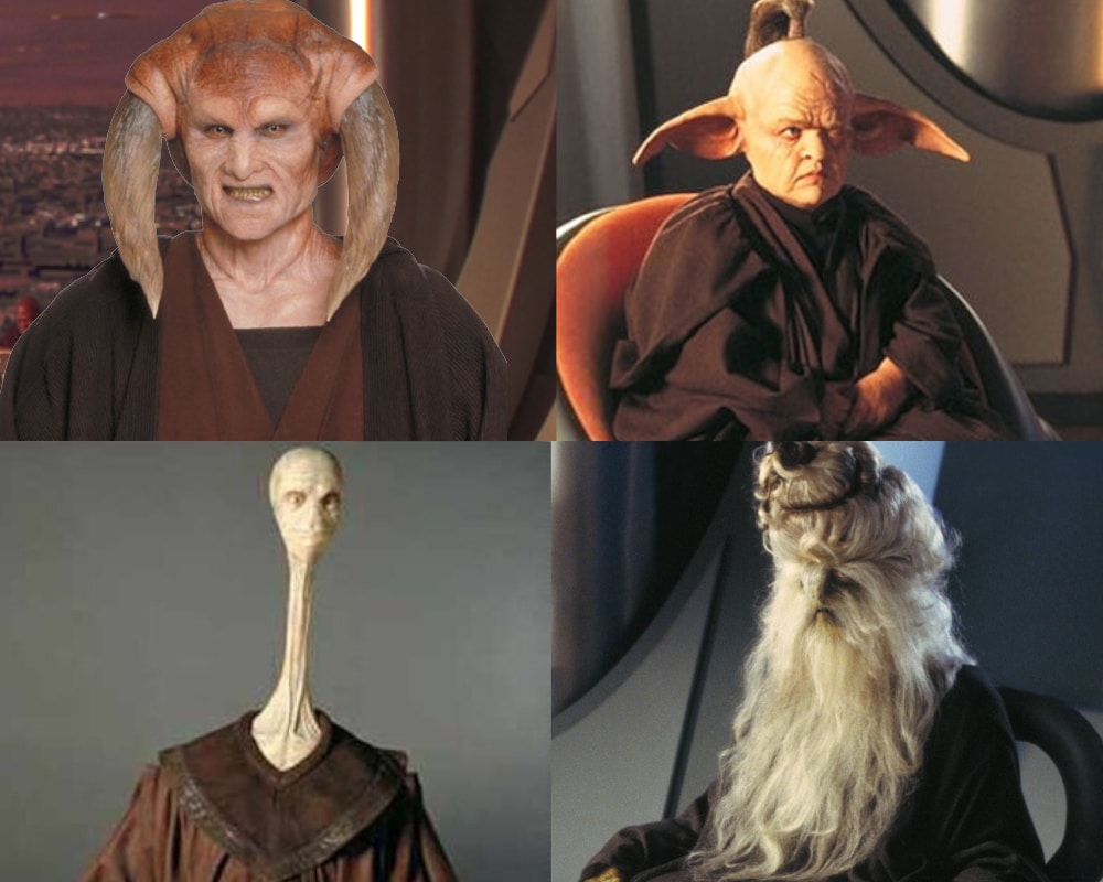 Saesee Tiin, Even Piell, Yarael Poof e Oppo Rancisis