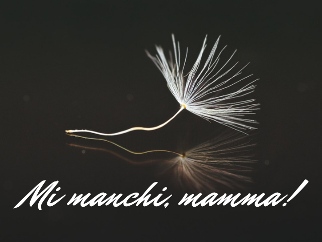 Mi manchi, mamma!