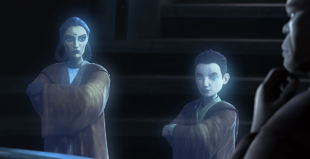 Depa Billaba e il suo padawan Caleb Dume