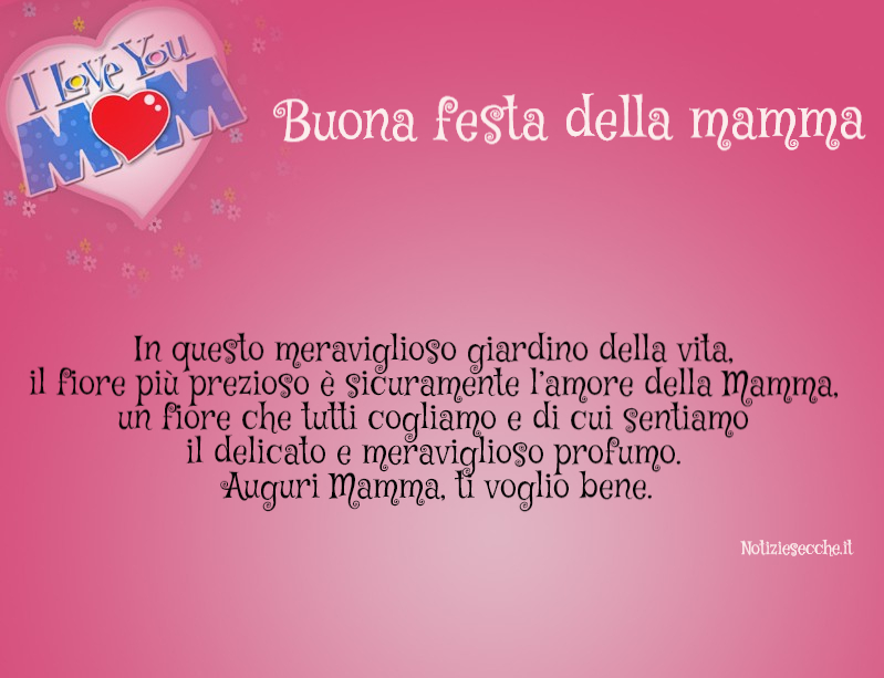 buona festa della mamma frasi auguri