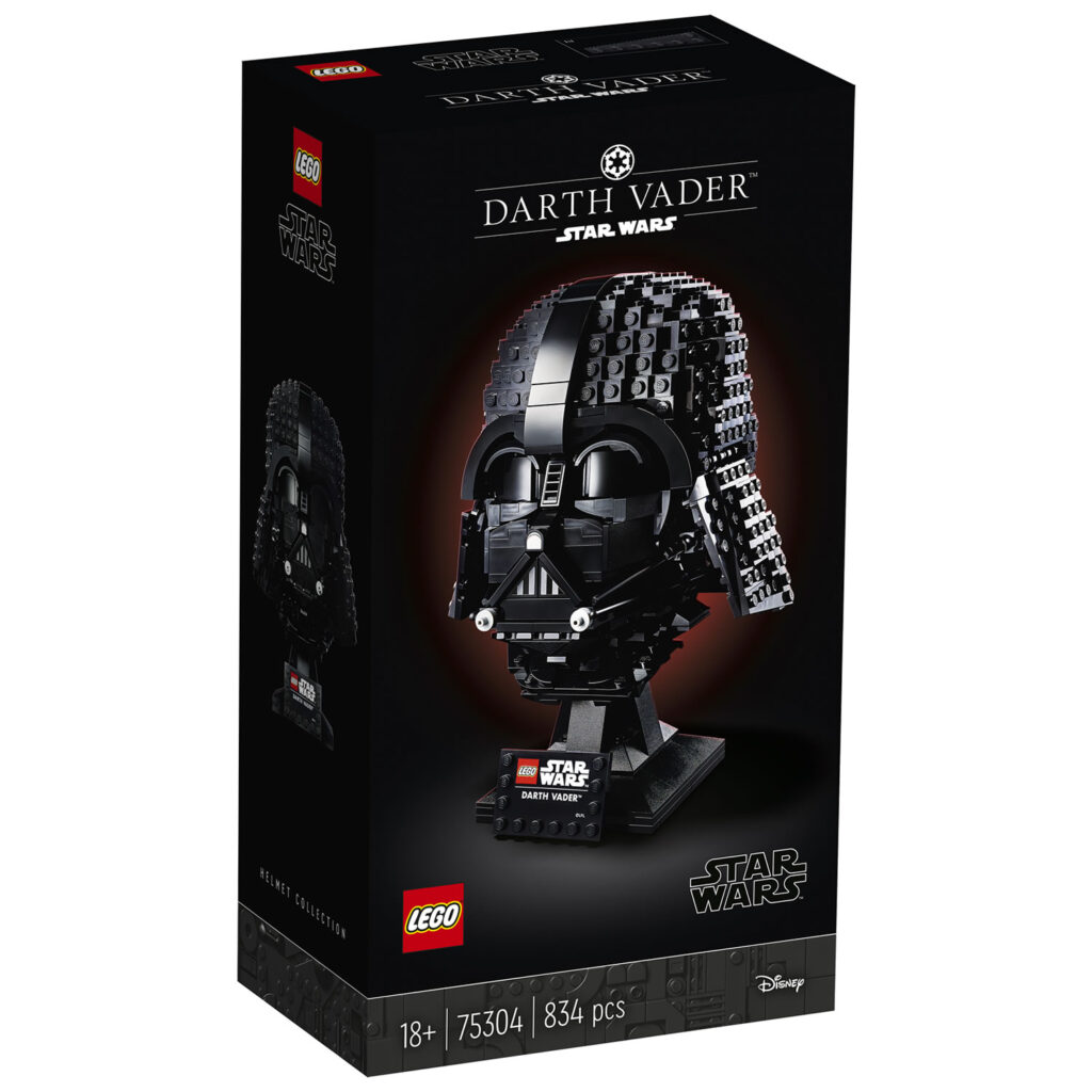 Casco LEGO di Darth Vader