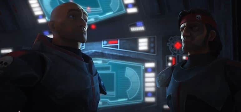 Hunter e Wrecker all'inizio del terzo episodio
