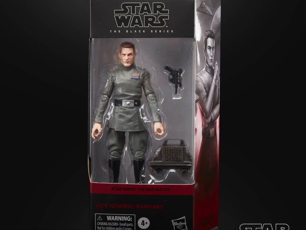 Action figure del Vice Ammiraglio Rampart