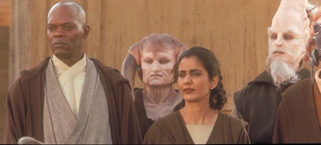 Mace Windu e Depa Billaba in La Minaccia Fantasma