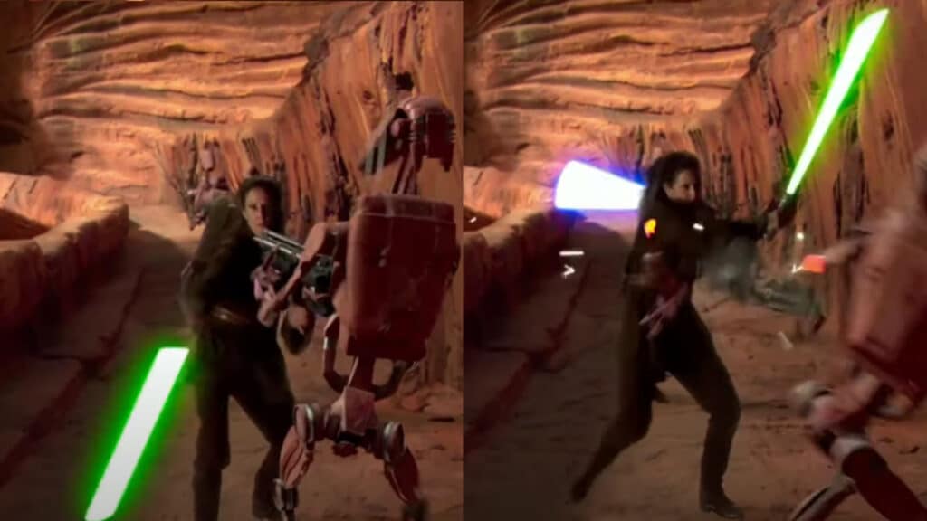 Sar Labooda, la sorella di Depa Billaba, su Geonosis