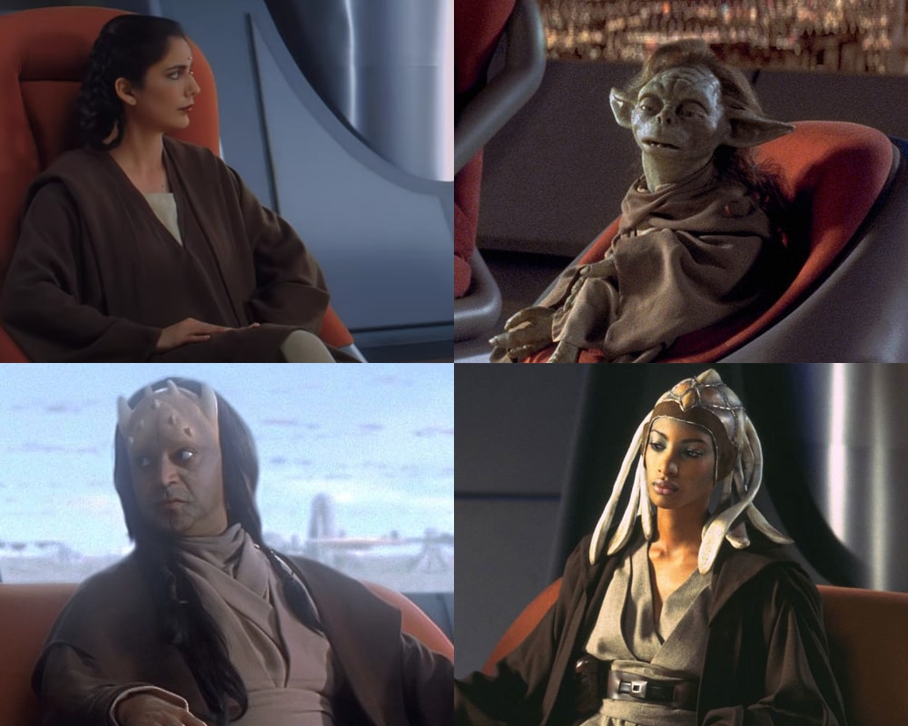 Depa Billaba, Yaddle, Eeth Koth e Adi Gallia