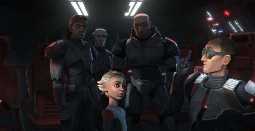 I protagonisti alla fine della prima puntata