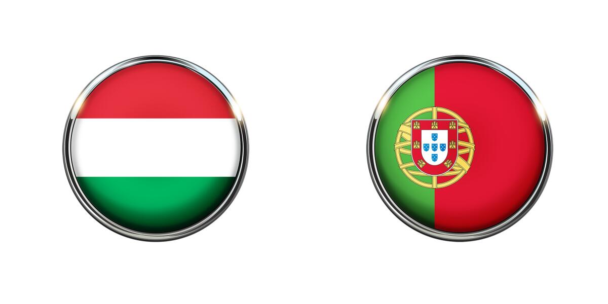 UEFA EURO 2020, le formazioni ufficiali di Ungheria-Portogallo - Immagine in evidenza: Ungheria-Portogallo - crediti (di entrambe le foto): foto di DavidRockDesign da Pixabay