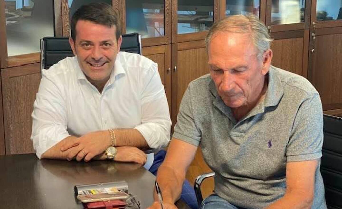 Foggia-Zeman: c'è la firma sul contratto! - Immagine in evidenza: Nicola Canonico e Zdeněk Zeman - crediti foto: profilo Facebook Nicola Canonico