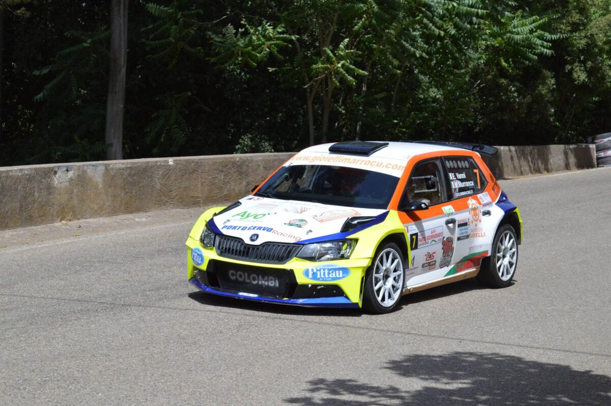La Porto Cervo Racing con Vanni-Murranca (Skoda Fabia R5) nella “top five” del Rally Parco Geominerario della Sardegna - 