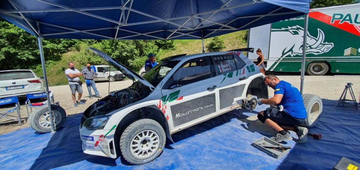 M33 con Andolfi e Mazzocchi al San Marino Rally - 