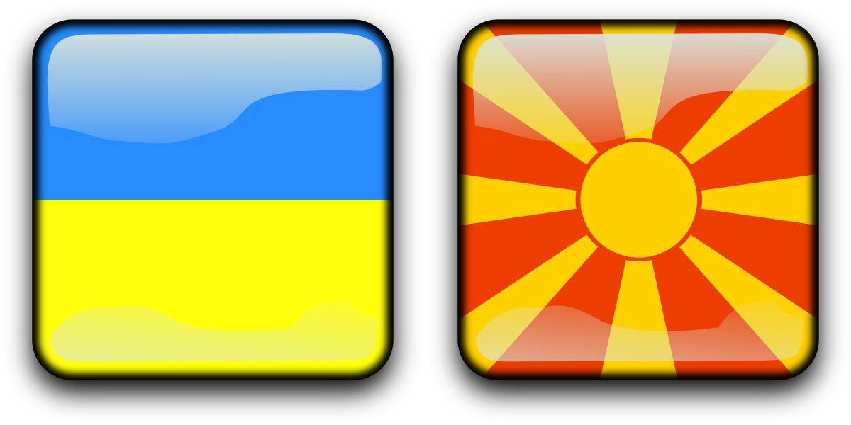 UEFA EURO 2020, le formazioni ufficiali di Ucraina-Macedonia del Nord - Immagine in evidenza: Ucraina-Macedonia del Nord - crediti foto (di entrambe): foto di OpenClipart-Vectors da Pixabay