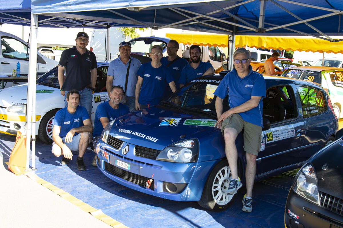 Sventola il tricolore al rally Vipavksa Dolina con la Gorizia Corse - 