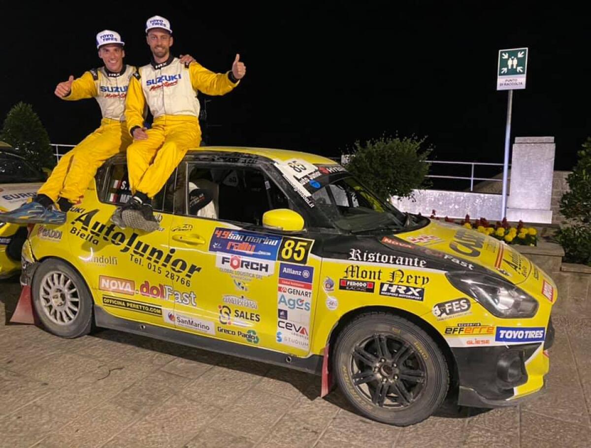 Goldoni domina al San Marino Rally - 