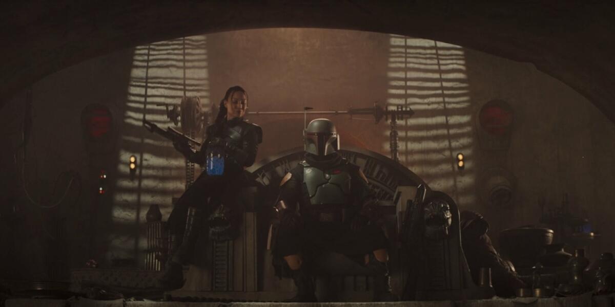 The Book of Boba Fett: quasi certo il ritorno di uno storico cacciatore di taglie! - Boba Fett e Fennec Shand nell'epilogo di The Mandalorian.
Da: comic years