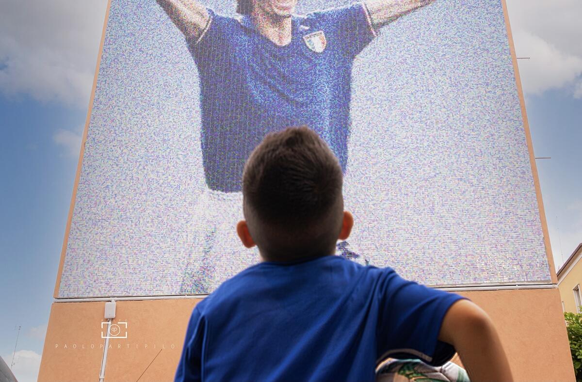 Foggia, il sogno europeo visto dagli occhi di un bambino - Il sogno di un bambino, foto di Paolo Partipilo