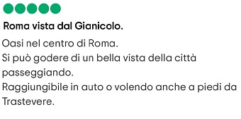 gianicolo roma