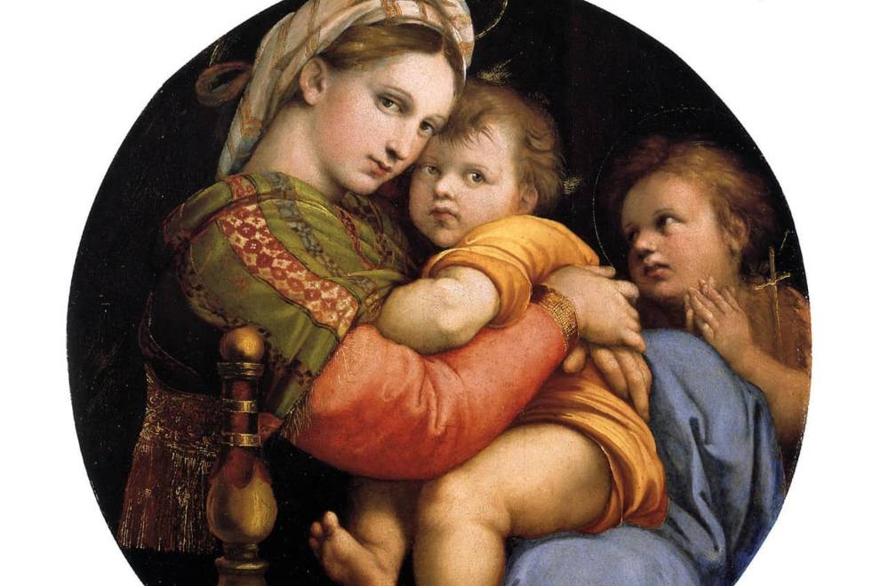 Madonna dell'Impannata, Raffaello Sanzio (1513)