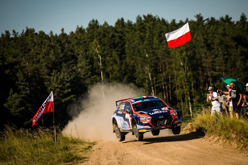Scandola e D'Amore protagonisti di una buona gara in Polonia (Foto: Fia Erc)
