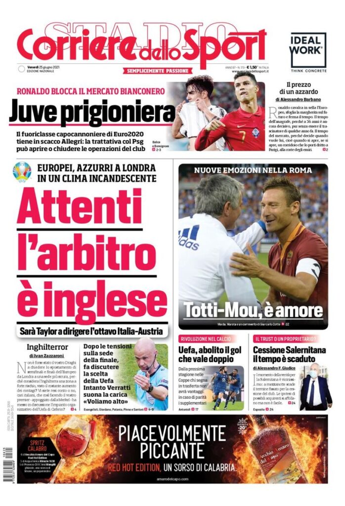 Rassegna stampa, le prime pagine dei quotidiani sportivi di oggi