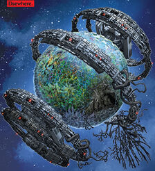 Il pianeta natale dei Drengir e la stazione "Grande Progenitore"