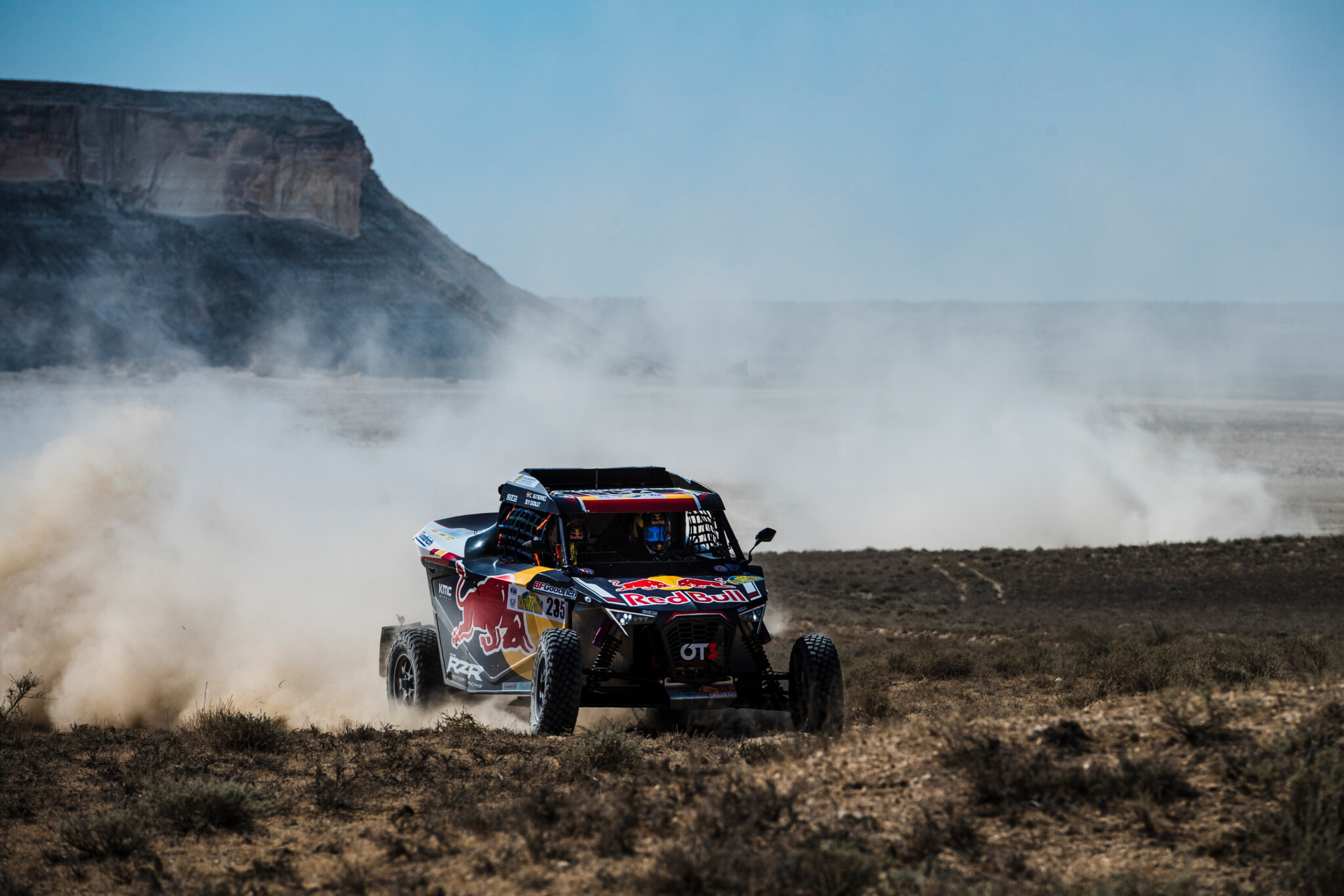 Cristina Gutierrez sta dominando il Gruppo T3 con il buggy OT3 della Overdrive (Red Bull Content Pool)
