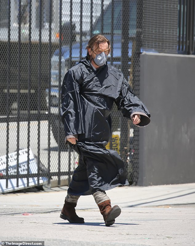 Ewan McGregor sul set.Crediti in foto