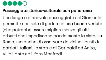 parcheggio gianicolo