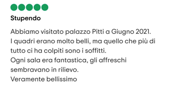 mostre di palazzo pitti