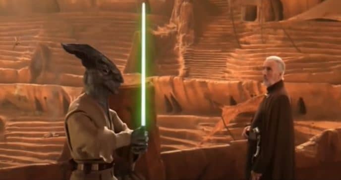 Il coraggioso Coleman Trebor sfida il Conte Dooku