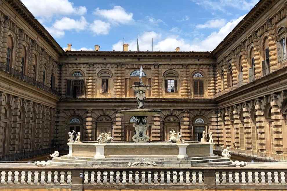 cortile palazzo pitti