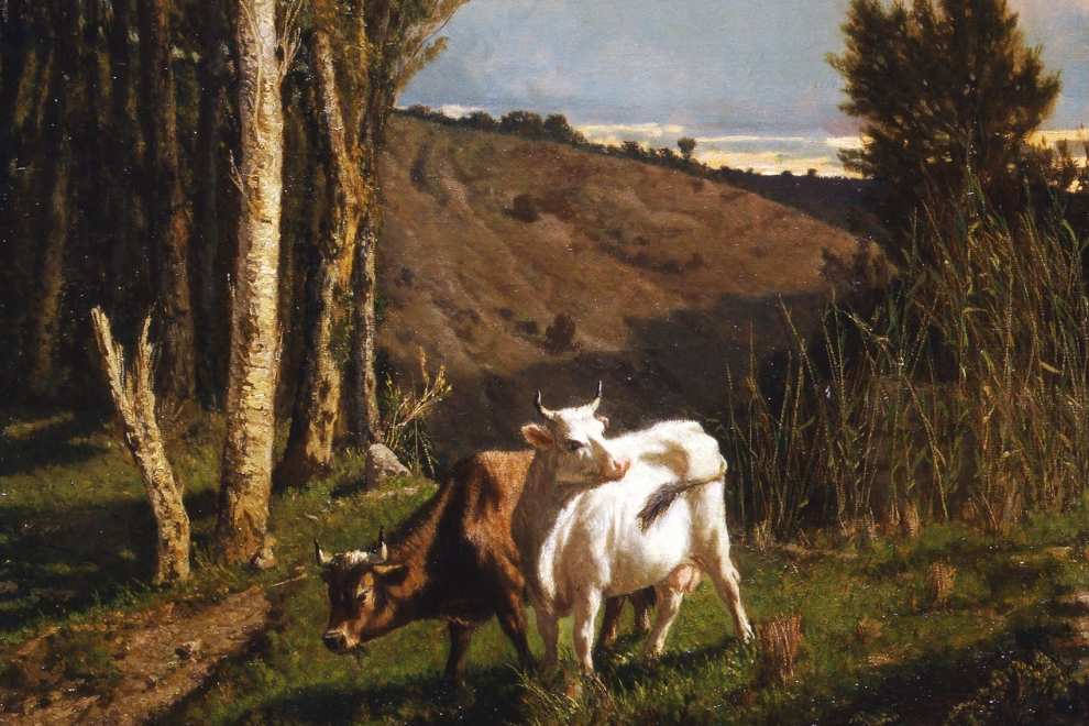 Una pastura, Serafino De Tivoli (1859)