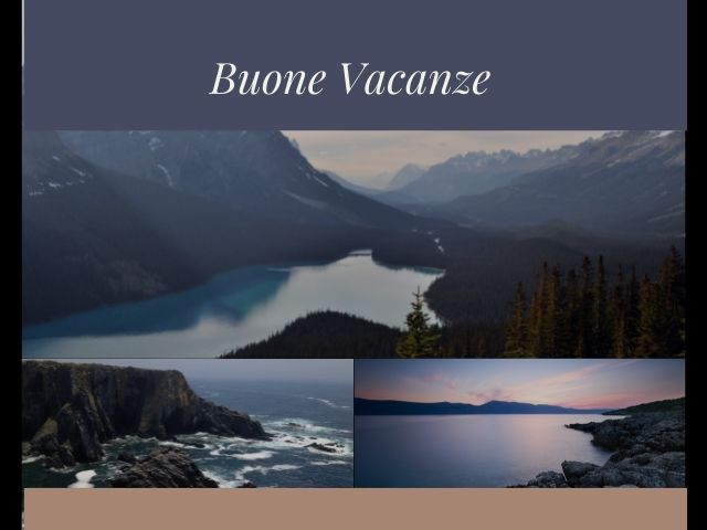 Buone vacanze