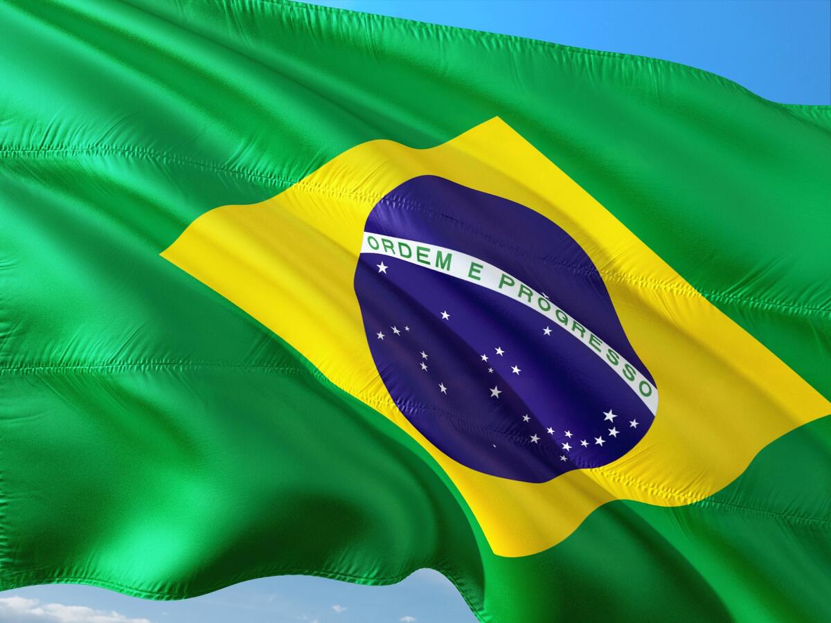CONMEBOL Copa America 2021, il Brasile è la prima squadra finalista! - Immagine in evidenza: bandiera brasiliana - crediti: foto di jorono da Pixabay