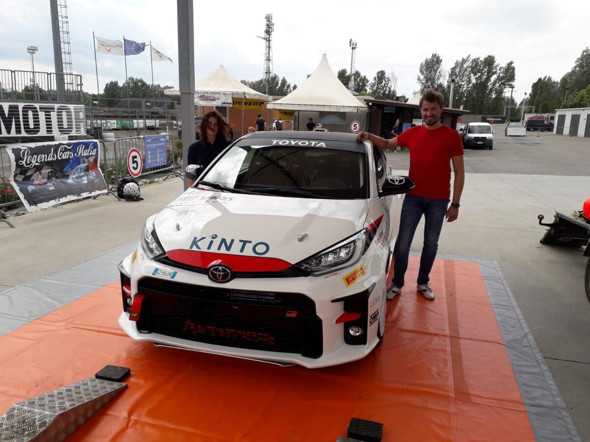 Sangermani testa la nuova GR Yaris - 