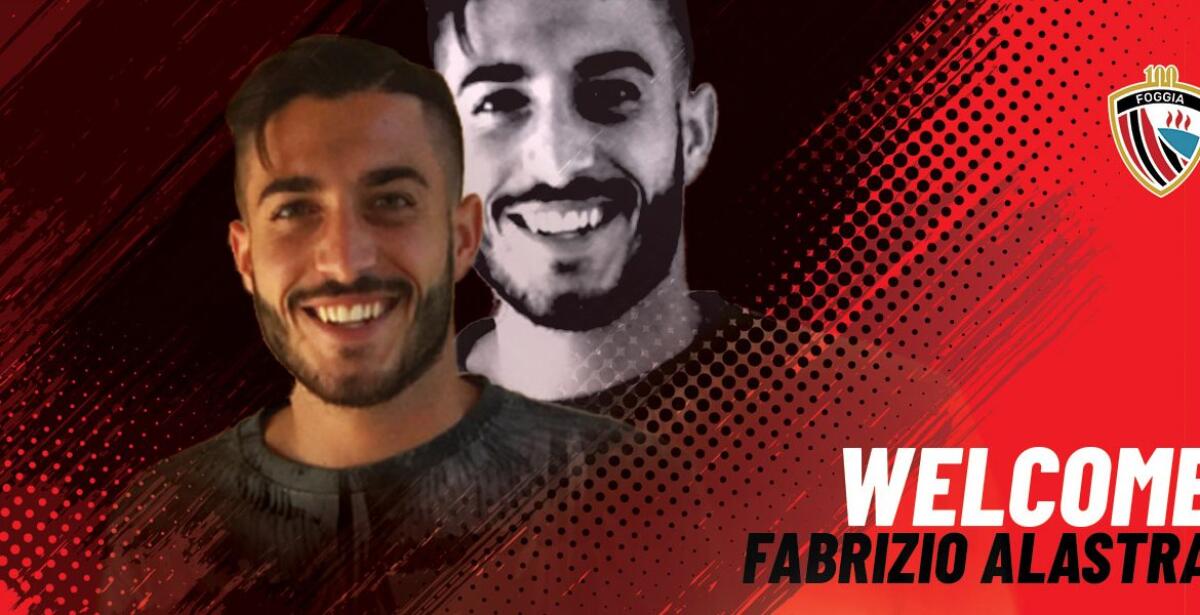 Foggia, UFFICIALE: Fabrizio Alastra è rossonero - Immagine in evidenza: Fabrizio Alastra - crediti foto: sito ufficiale Calcio Foggia 1920