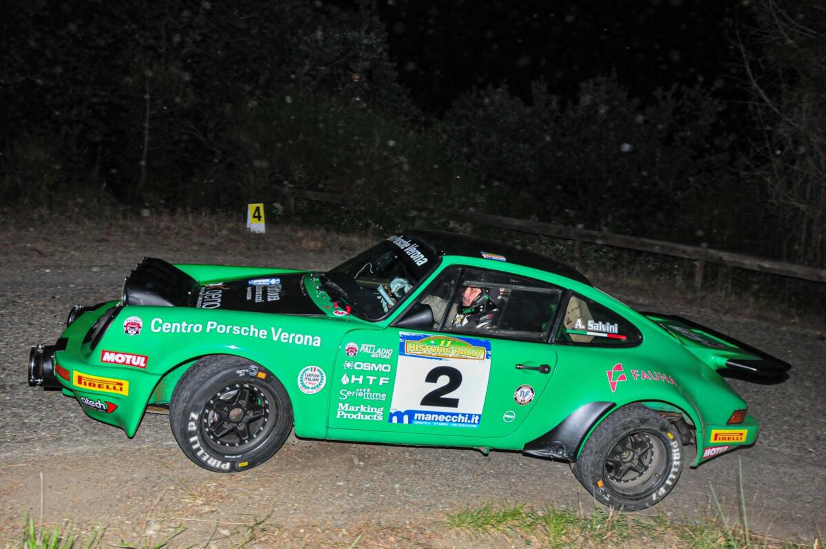 SALVINI E TAGLIAFERRI DOMINANO  L’ HISTORIC RALLY DELLE VALLATE ARETINE - 