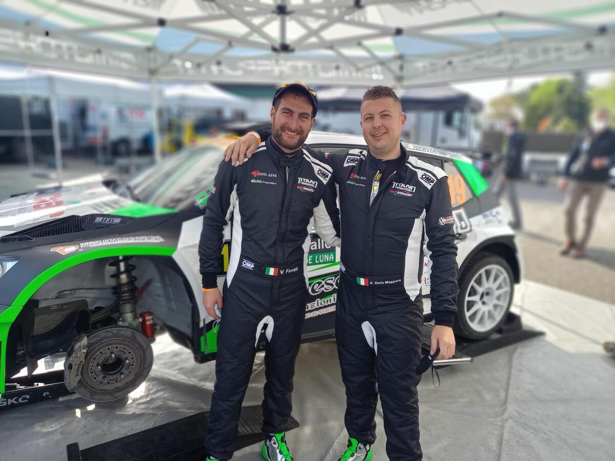 Della Maggiora al Rally Casentino - 