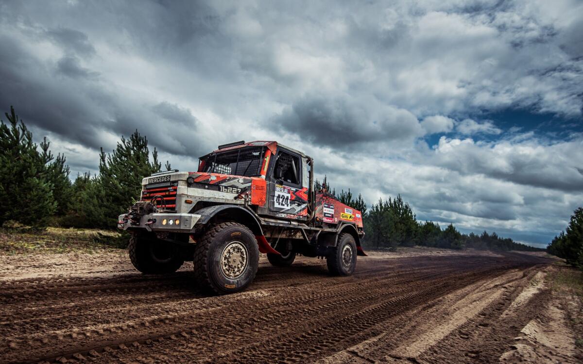Il Truck Team Holten sponsorizzato Giti porta a termine con successo il Rallye Breslau - 