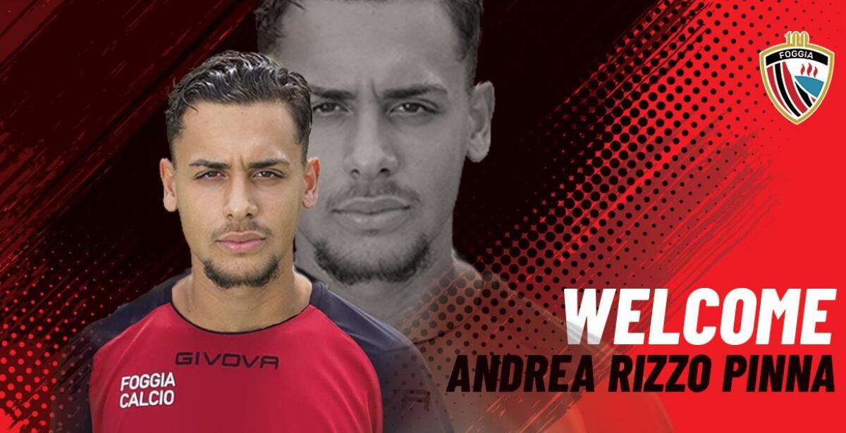 Foggia, UFFICIALE: arriva Andrea Rizzo Pinna - Immagine in evidenza: Andrea Rizzo Pinna - crediti foto: sito ufficiale Calcio Foggia 1920